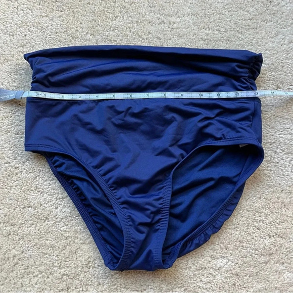 ✨Lands’ End Navy Blue Swim Bikini Bottom - Size XS (2-4) - VGUC - Picture 5 of 5